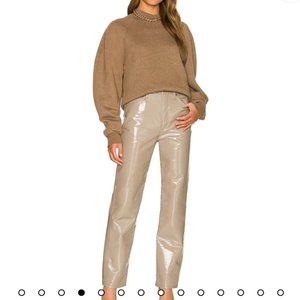 AGOLDE Recycled leather 90's pinch waist High rise straight.